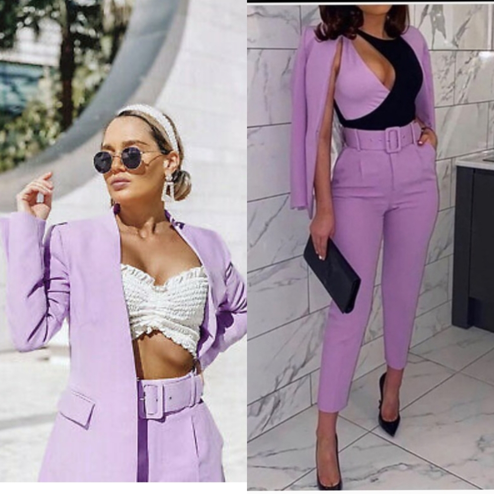 Zara blazers + pants Co-ord set - Picture 7 of 8